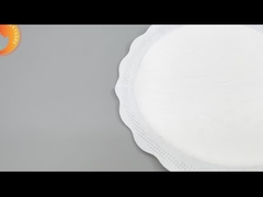 Hình hình hình bầu dục Vòng đệm điều dưỡng dùng một lần kiểu phẳng 110-120mm Kích thước với sọc